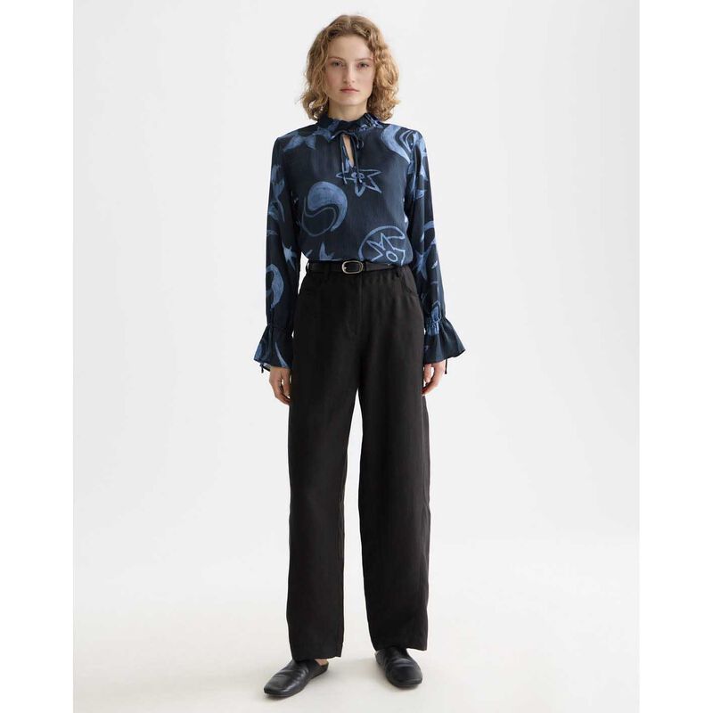 Scotch & Soda Blouse with Drawstring Cuffs image number 3